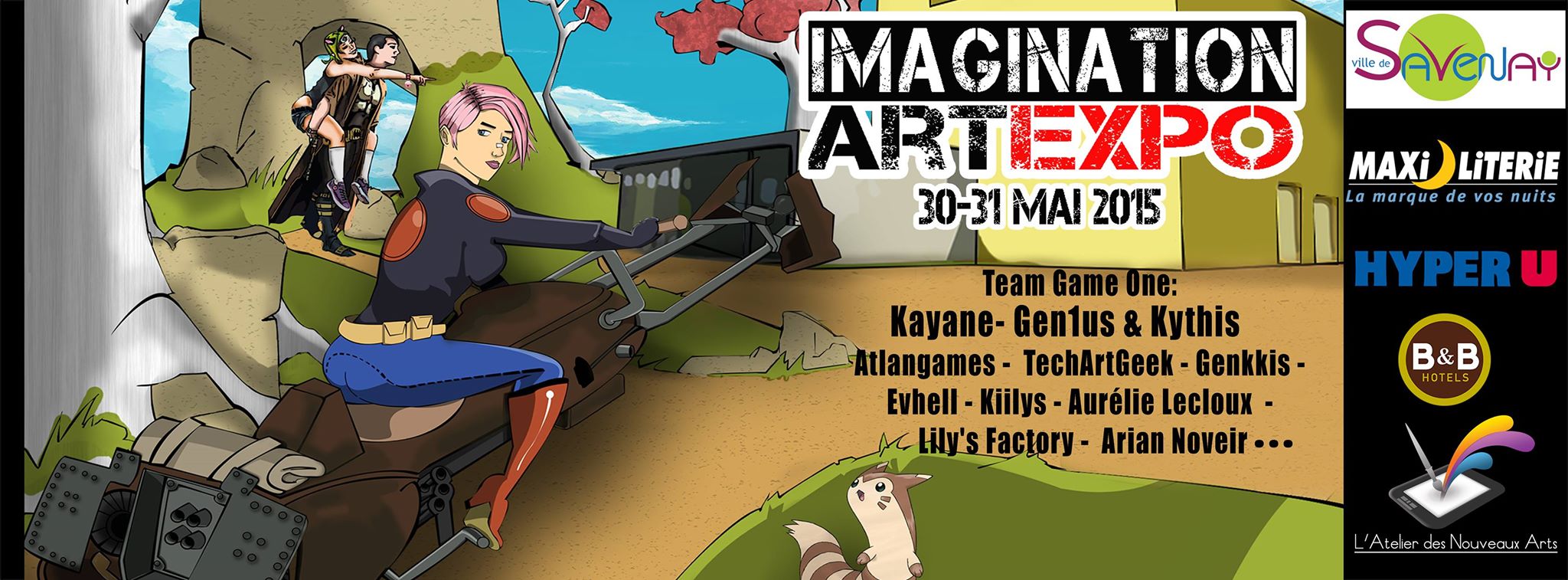 Affiche Imagination Art Expo