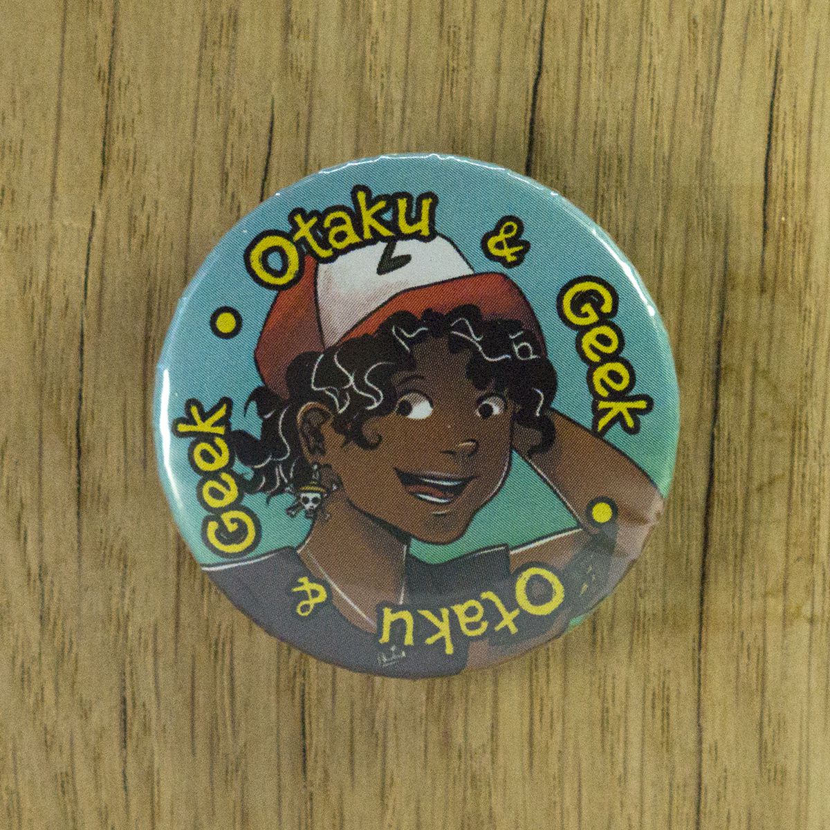 Badge Otaku et Geek – New Game