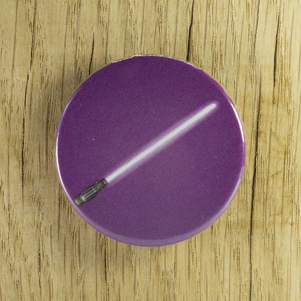 Badge sabre violet – Star Wars