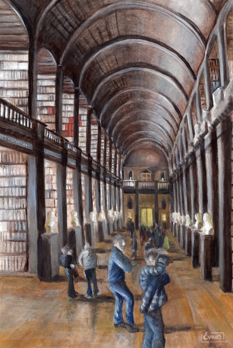 Trinity College - Peinture acrylique