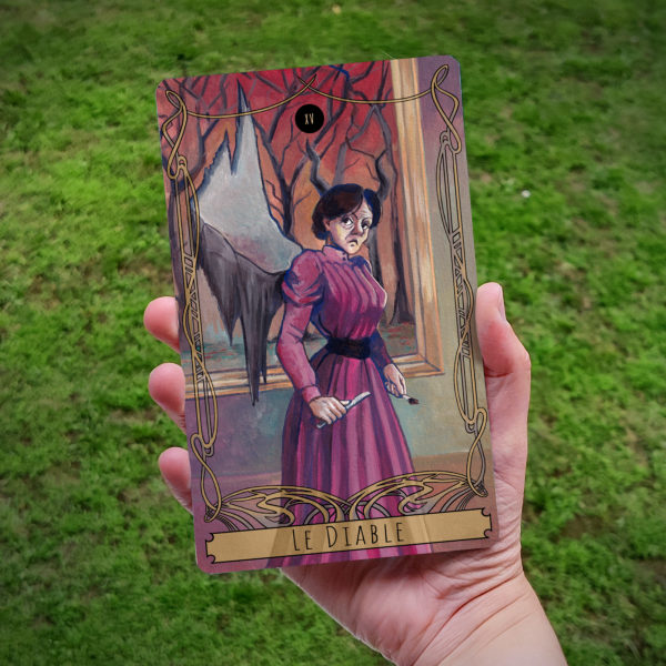 Carte de Tarot : Le Diable (Mère)