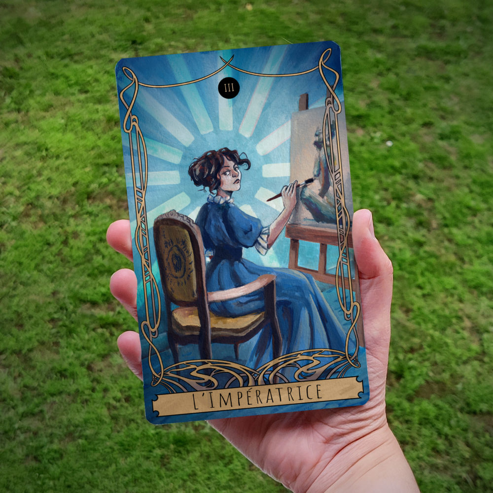 Carte de Tarot : L'Impératrice (Sophie)