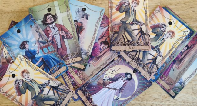 Cartes illustrées de Tarot