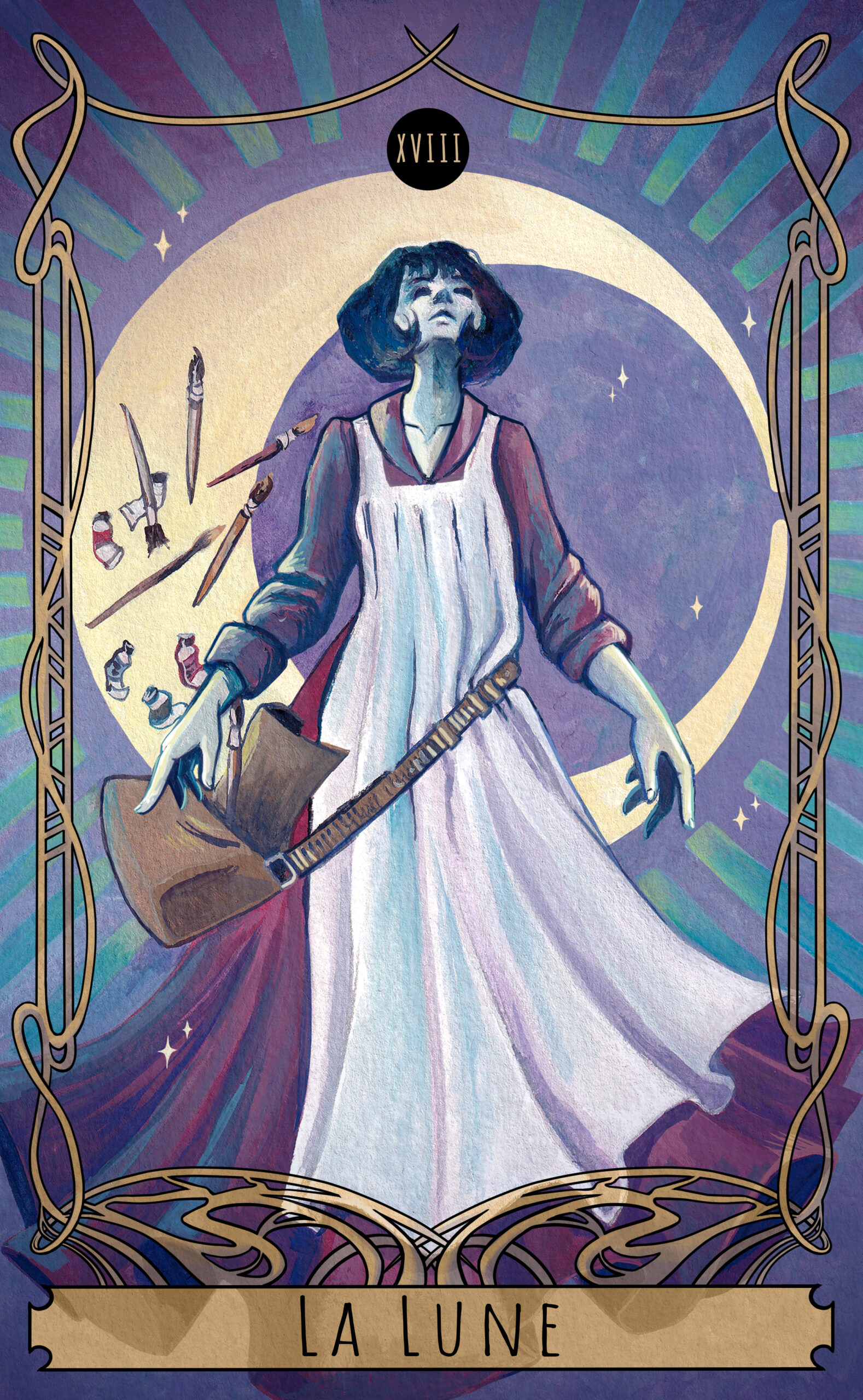 Carte de Tarot La Lune